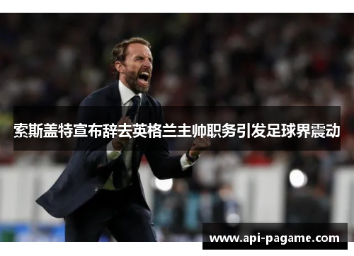 索斯盖特宣布辞去英格兰主帅职务引发足球界震动 索斯盖特宣布辞去英格兰主帅职务引发足球界震动